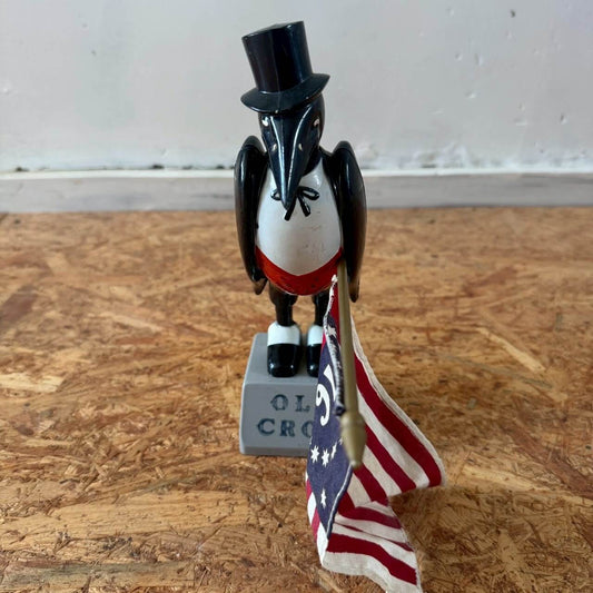 #2327【1960年代】ビンテージ OLD CROW フィギュア / オブジェ アメリカ