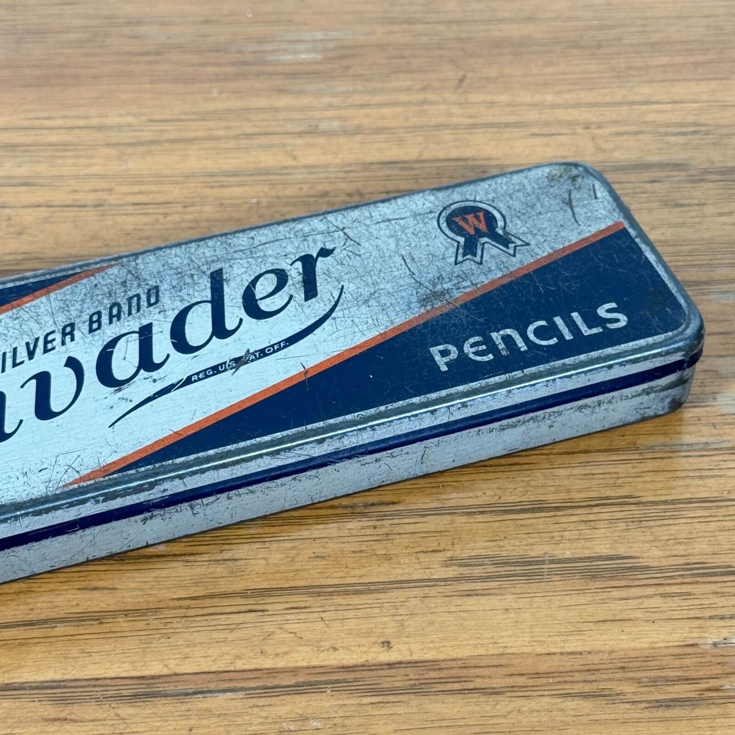 #2051【1950年代】ビンテージ Wallace “Invader” ペンケース / 筆箱 文房具 アメリカ