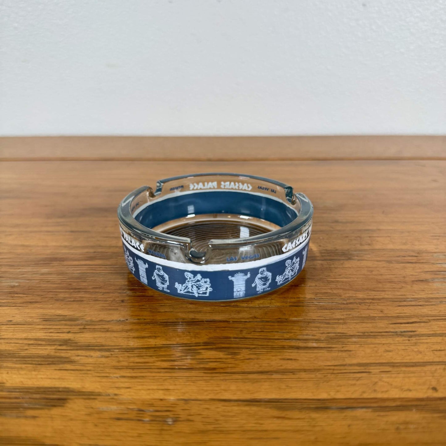 #1821【1960-70年代】ビンテージ CAESARS PALACE ガラス灰皿 / アッシュトレイ ラスベガス アメリカ