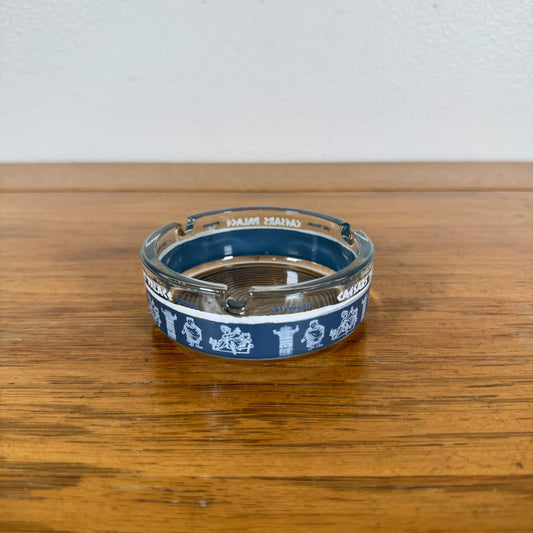 #1821【1960-70年代】ビンテージ CAESARS PALACE ガラス灰皿 / アッシュトレイ ラスベガス アメリカ