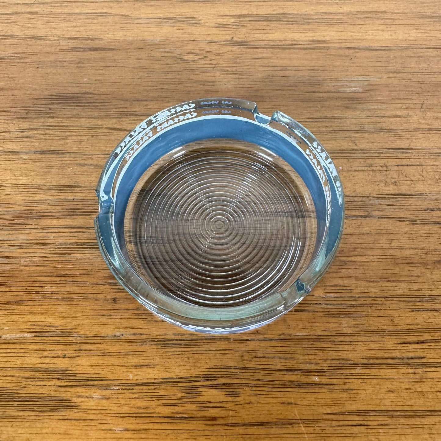 #1821【1960-70年代】ビンテージ CAESARS PALACE ガラス灰皿 / アッシュトレイ ラスベガス アメリカ