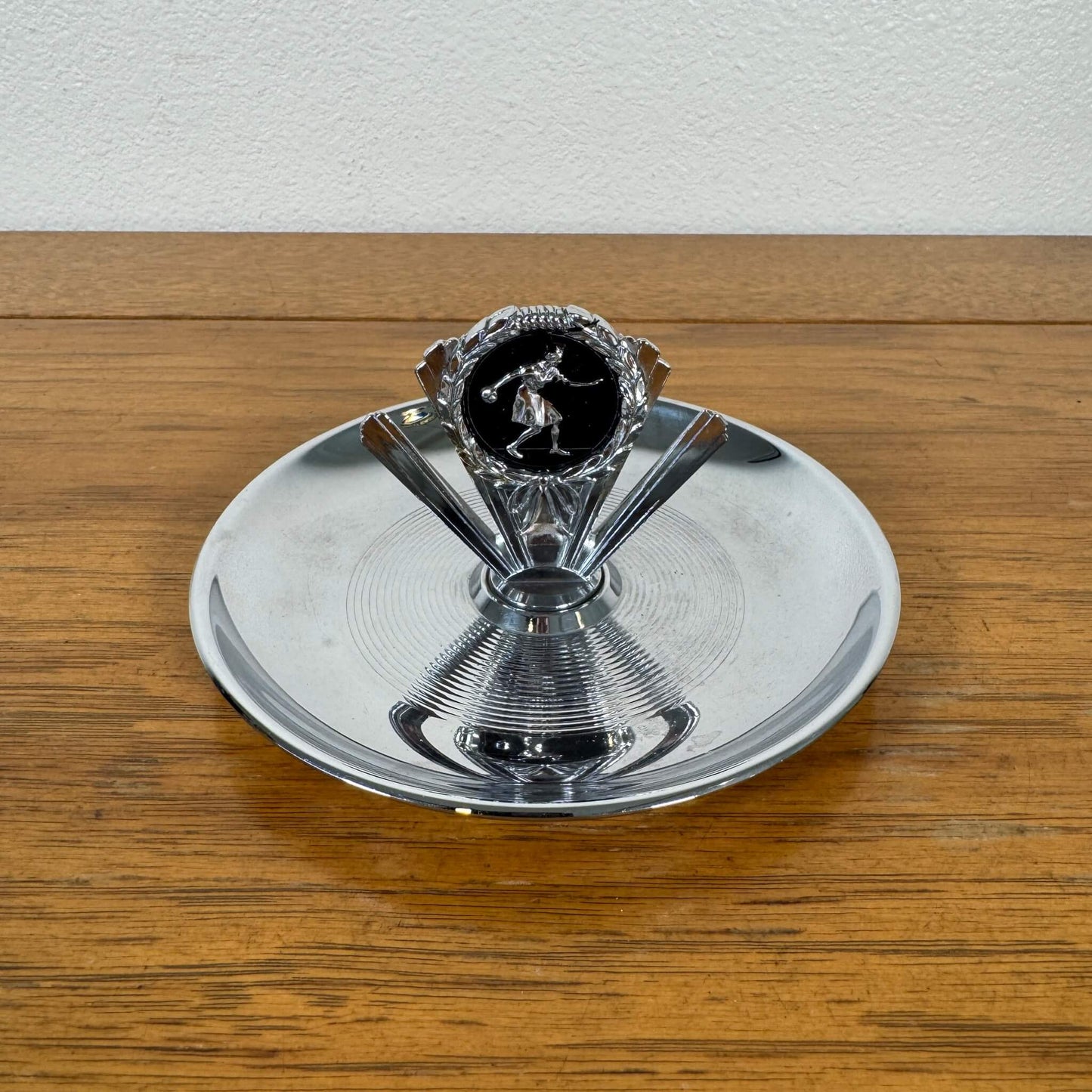 #1686【1960-70年代】ビンテージ ボウリングトロフィー 灰皿 / アッシュトレイ アメリカ