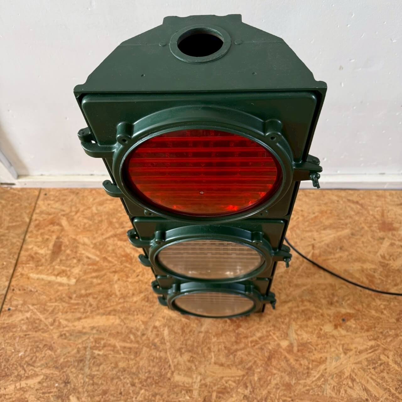 【1950年代】ビンテージ 信号機 トラフィックライト LED アメリカン雑貨 照明 #2388