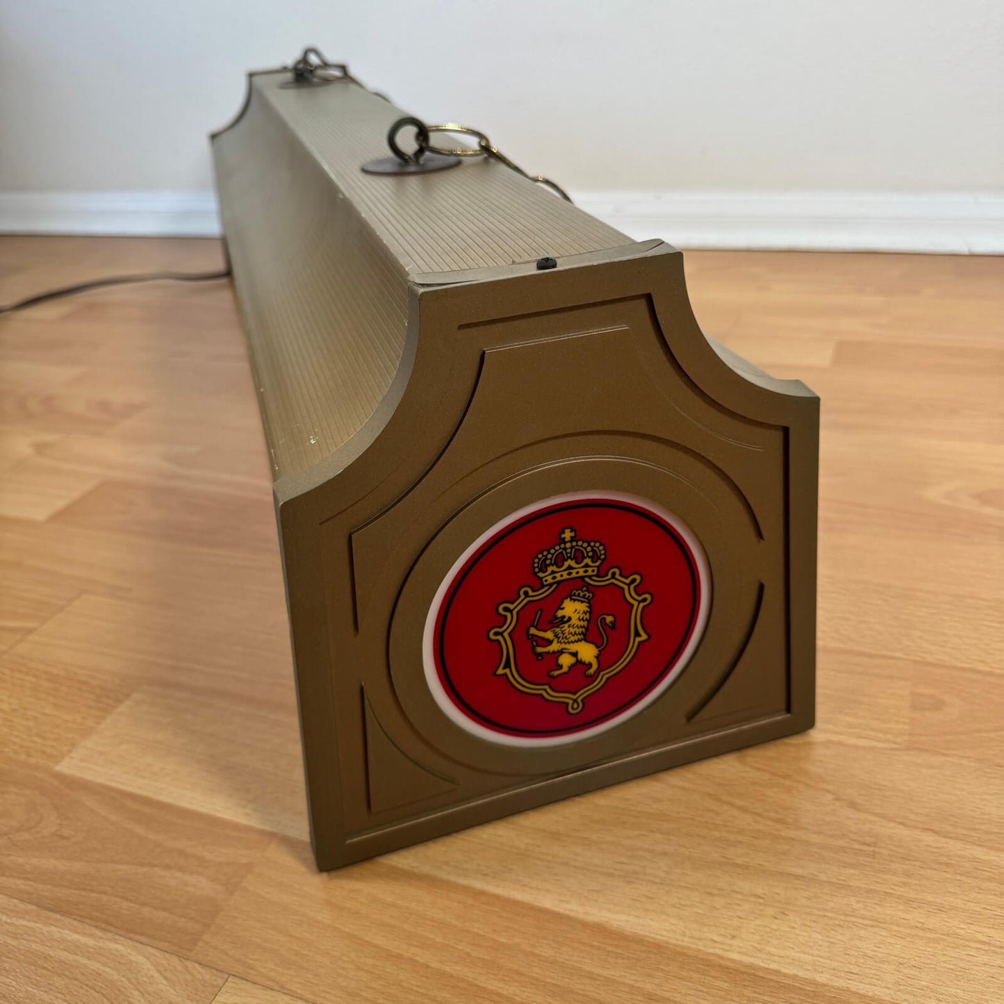 #1921【1980年代】ビンテージ プールバーランプ Stroh's ビールランプ バーライト アメリカ