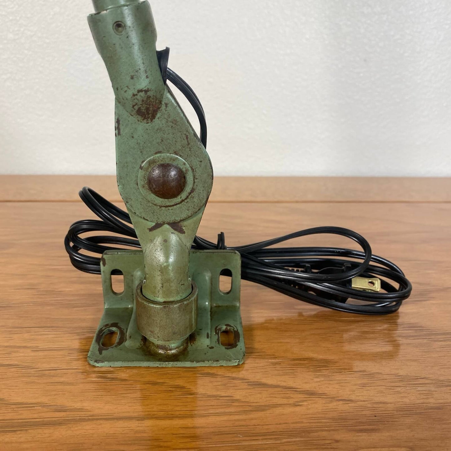 #602 アメリカ ビンテージ FOSTORIA LAMP インダストリアル デスクランプ 工業系 ウォールランプ ライト 照明 1940-60's