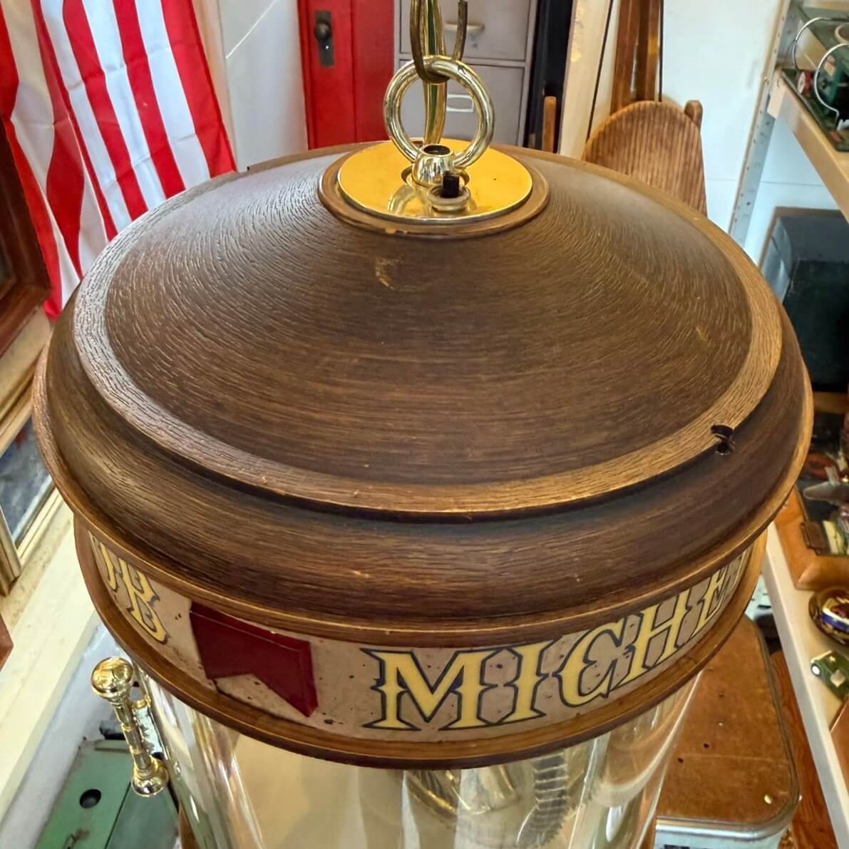 【1970年代】ビンテージ ライト アメリカン雑貨 店舗什器 MICHELOB ミシェロブ モーションライト #2791
