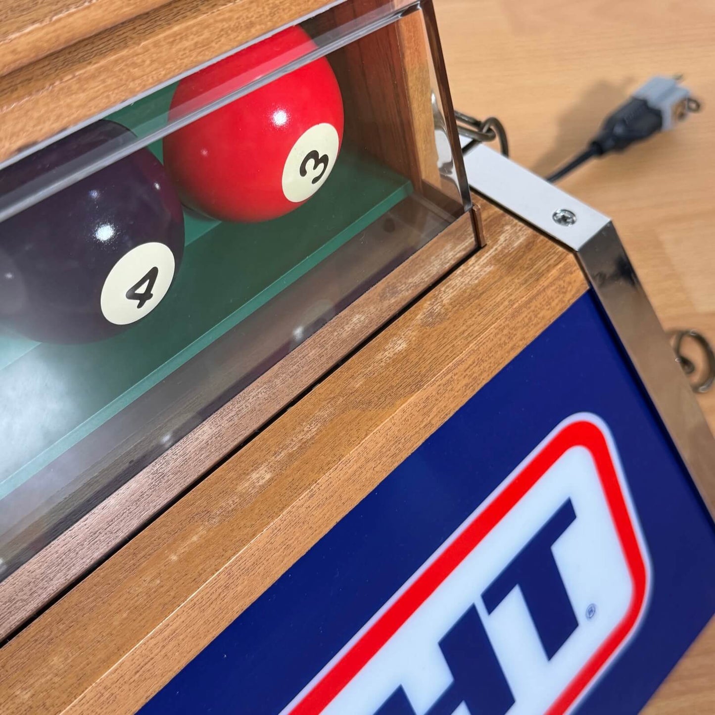 #2130【1986年_ブランニュー】ビンテージ プールランプ BUD LIGHT 未使用品