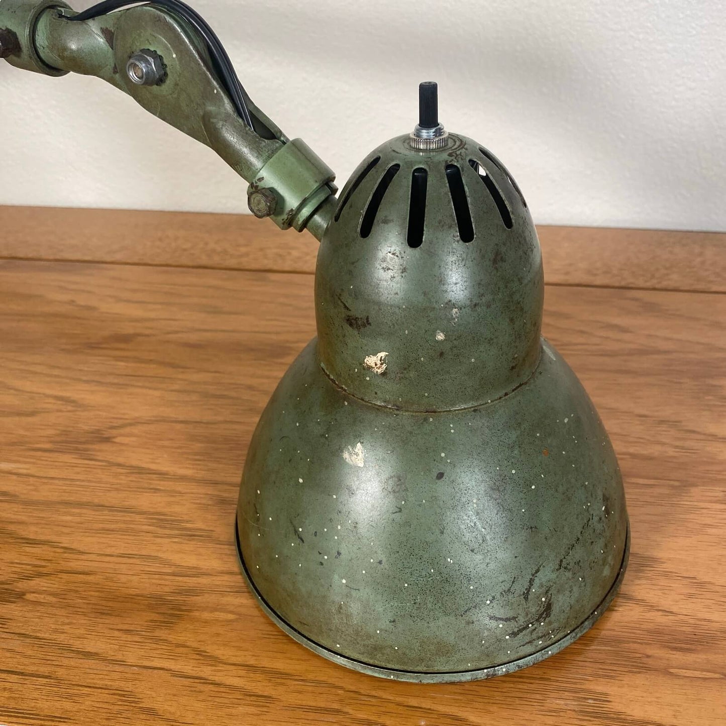 #602 アメリカ ビンテージ FOSTORIA LAMP インダストリアル デスクランプ 工業系 ウォールランプ ライト 照明 1940-60's