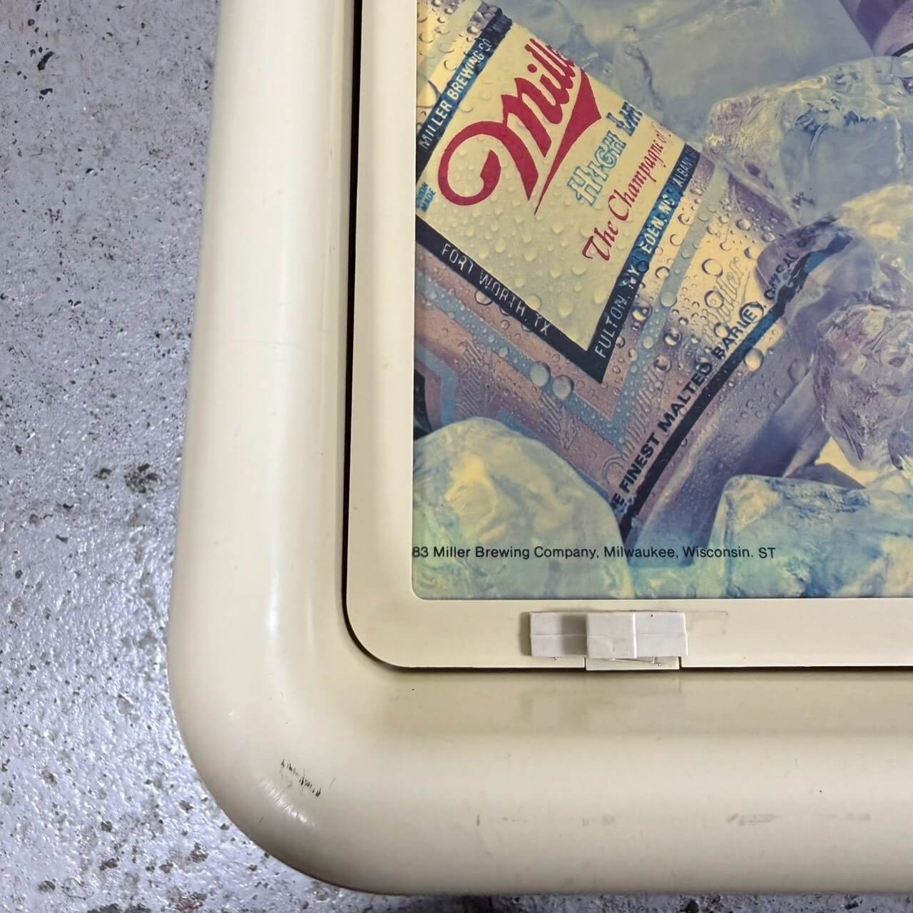 #2268【1985年製】ビンテージ Miller COLD BEER ライトサイン / バーサイン アメリカ