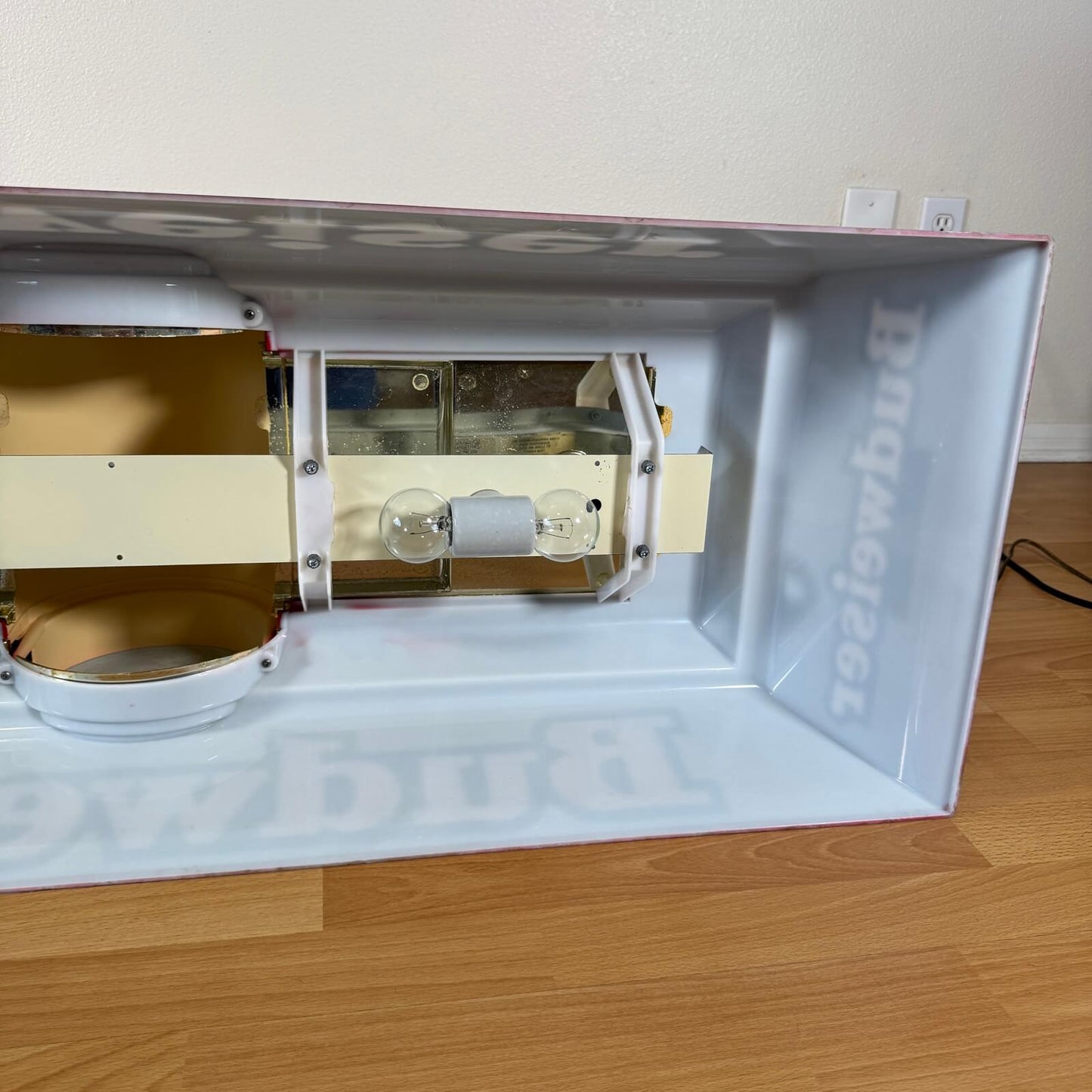 #2127【1990年代】ビンテージ Budweiser（バドワイザー） プールランプ / ビールライト アメリカ