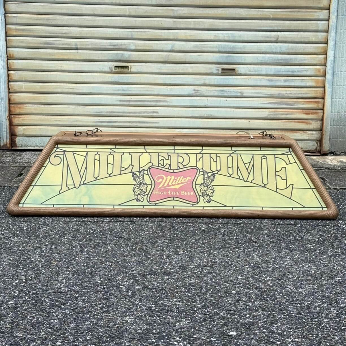 【1980年代】ビンテージ プールランプ アメリカン雑貨 店舗什器 Miller High Life ミラー #2768