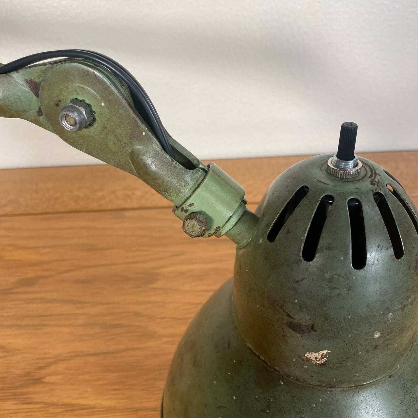 #602 アメリカ ビンテージ FOSTORIA LAMP インダストリアル デスクランプ 工業系 ウォールランプ ライト 照明 1940-60's