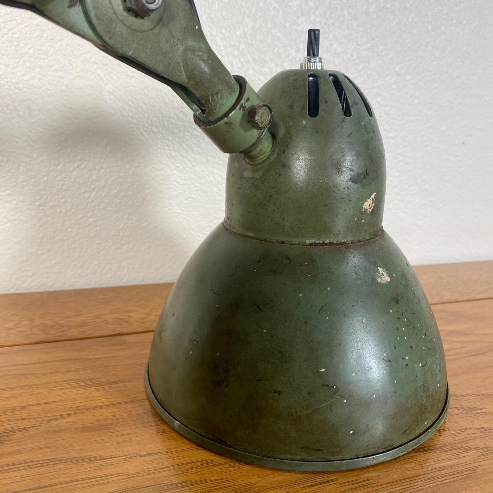 602 アメリカ ビンテージ FOSTORIA LAMP インダストリアル デスク