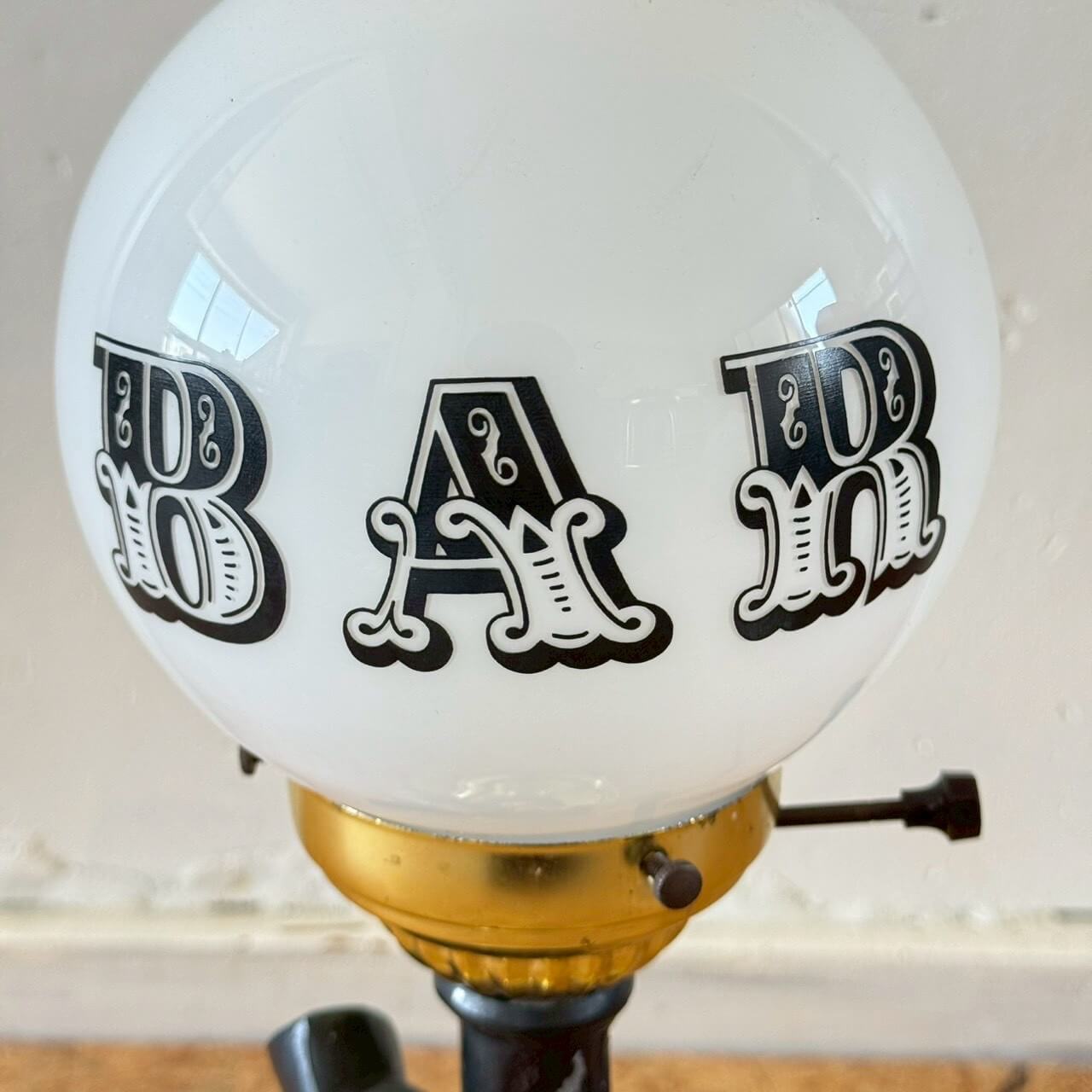 【1950-60年代】ビンテージ Barランプ アメリカン雑貨 酔っ払い 什器 #2311