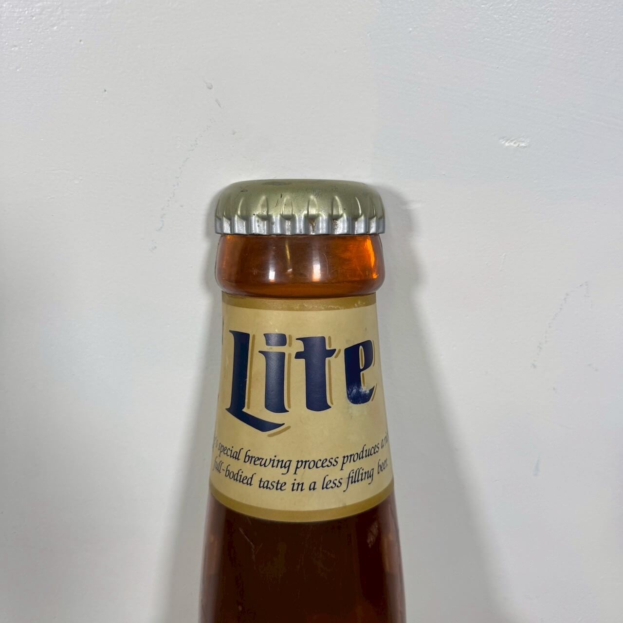 #2257【1991年製】ビンテージ Miller Lite ボトルランプ / ウォールライト アメリカ