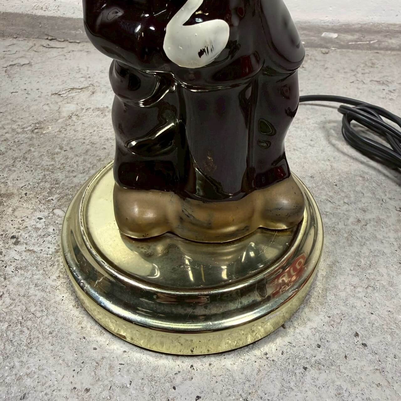 #2277【1960年代】ビンテージ 酔っ払い Barランプ テーブルランプ 照明 アメリカ