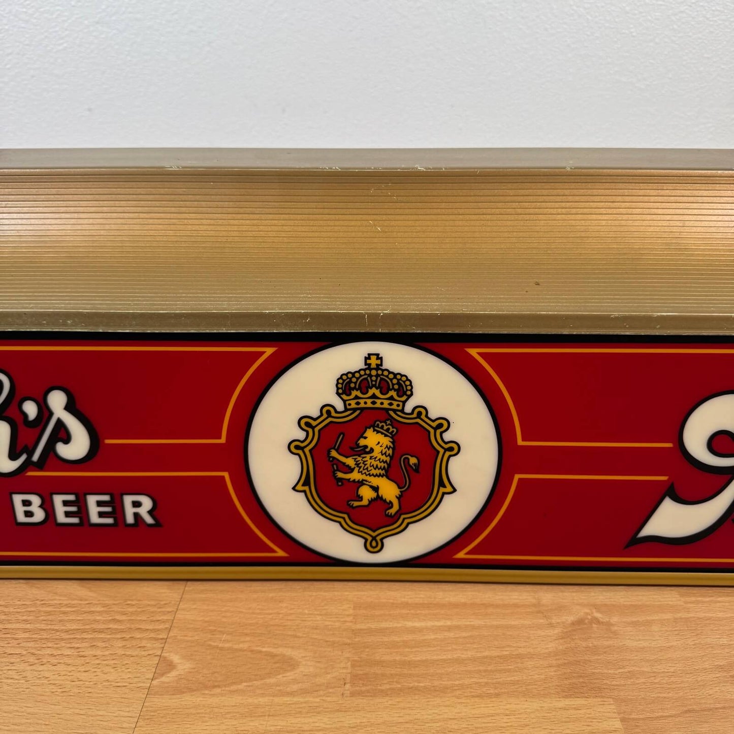 #1921【1980年代】ビンテージ プールバーランプ Stroh's ビールランプ バーライト アメリカ