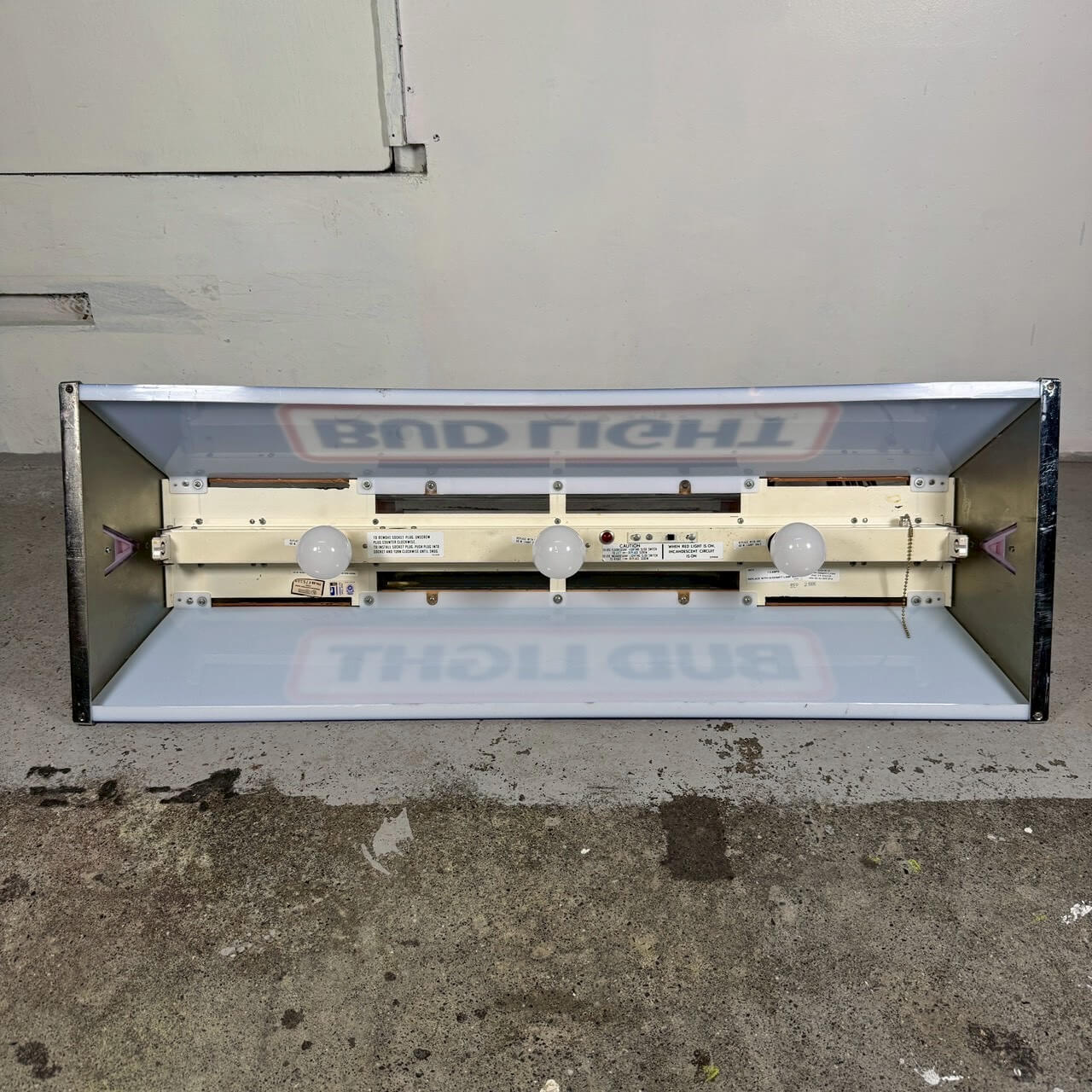 【1986年】ビンテージ Bud Light プールランプ バドライト 吊り下げ照明 バーライト #2381