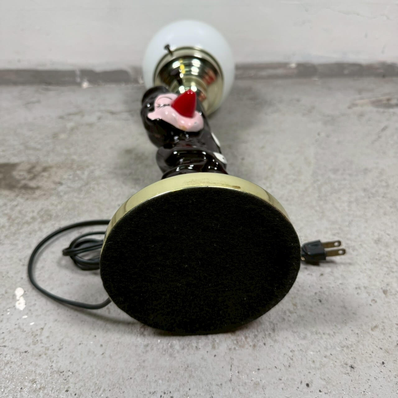 #2277【1960年代】ビンテージ 酔っ払い Barランプ テーブルランプ 照明 アメリカ