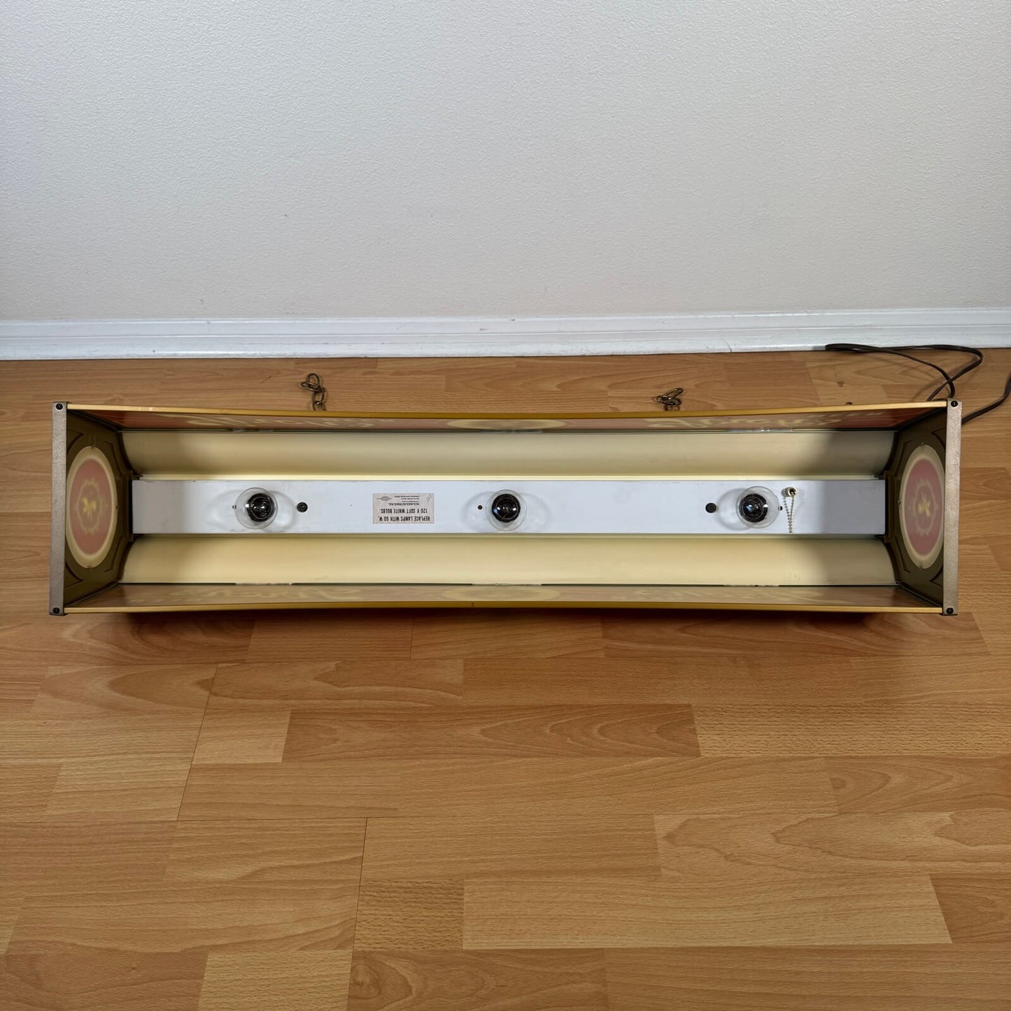 #1921【1980年代】ビンテージ プールバーランプ Stroh's ビールランプ バーライト アメリカ