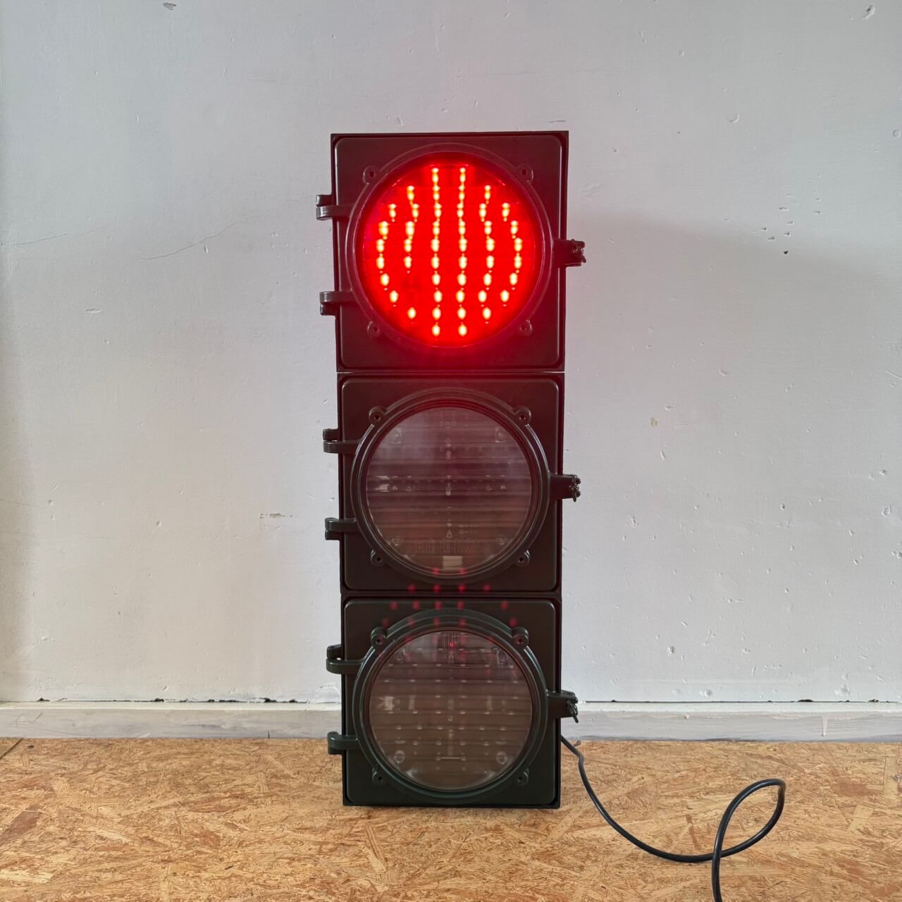 【1950年代】ビンテージ 信号機 トラフィックライト LED アメリカン雑貨 照明 #2388
