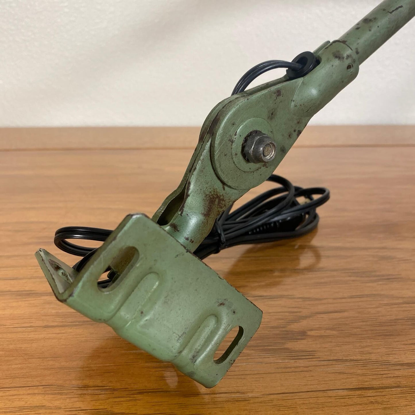 #602 アメリカ ビンテージ FOSTORIA LAMP インダストリアル デスクランプ 工業系 ウォールランプ ライト 照明 1940-60's