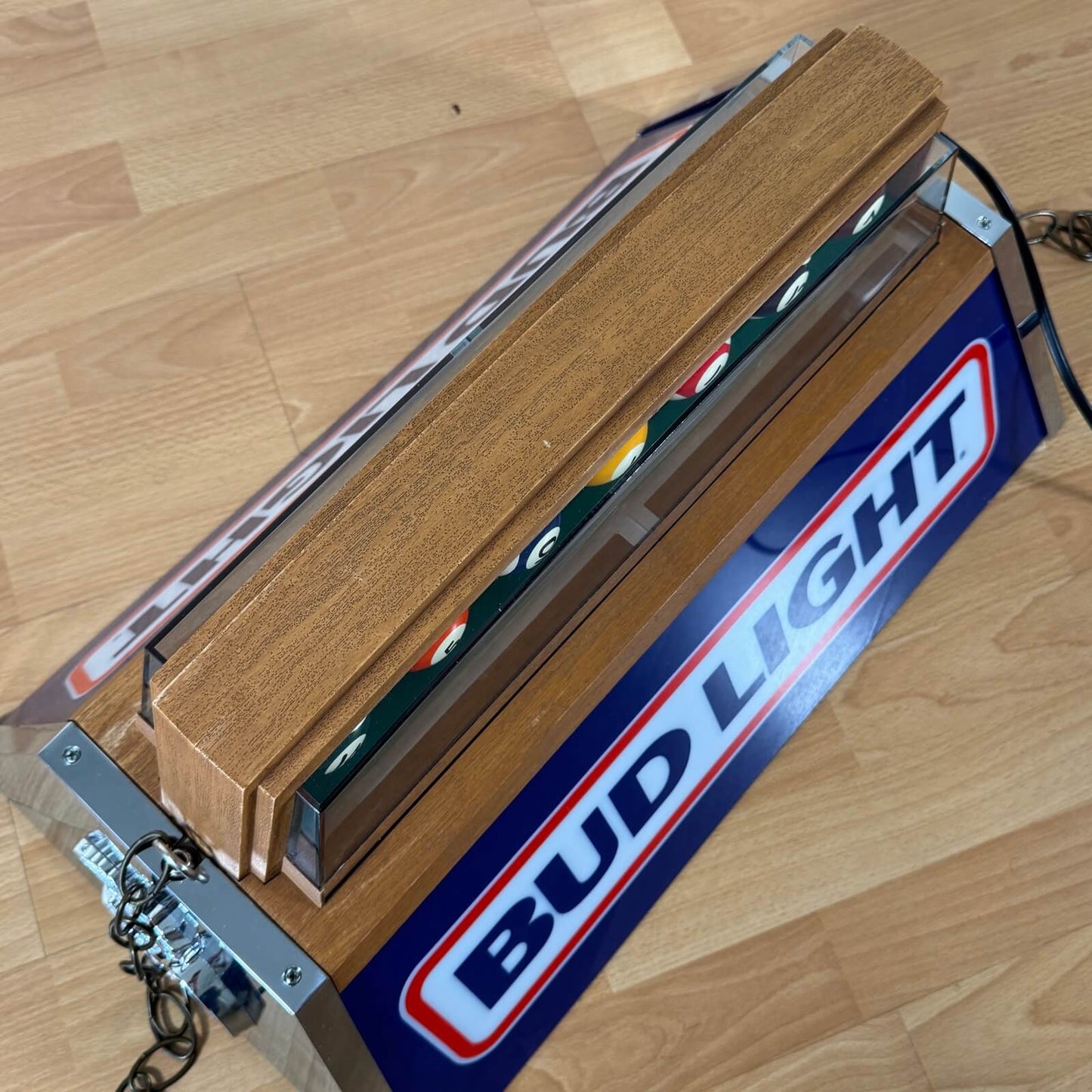 #2130【1986年_ブランニュー】ビンテージ プールランプ BUD LIGHT 未使用品