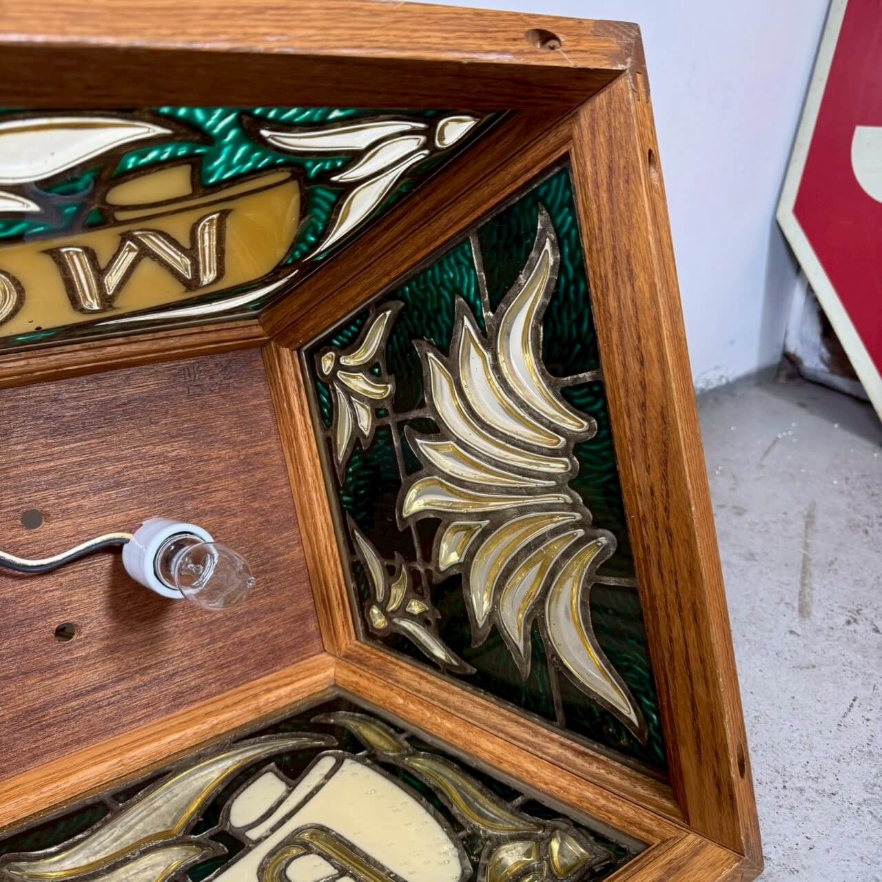 #1923【1980-90年】ビンテージ BILLIARD ROOM（ビリヤードルーム） プールランプ / 吊り下げランプ 照明 アメリカ