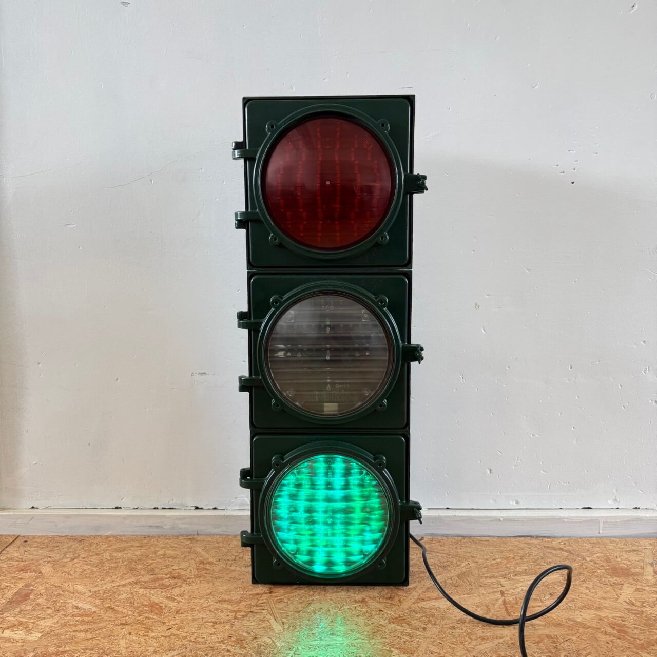 【1950年代】ビンテージ 信号機 トラフィックライト LED アメリカン雑貨 照明 #2388