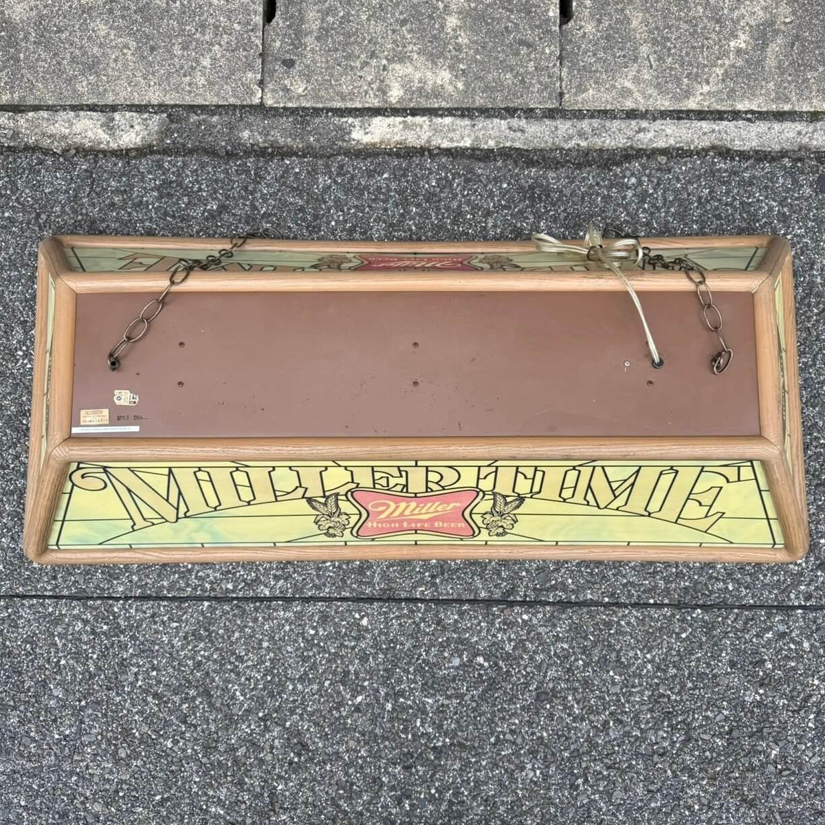 【1980年代】ビンテージ プールランプ アメリカン雑貨 店舗什器 Miller High Life ミラー #2768