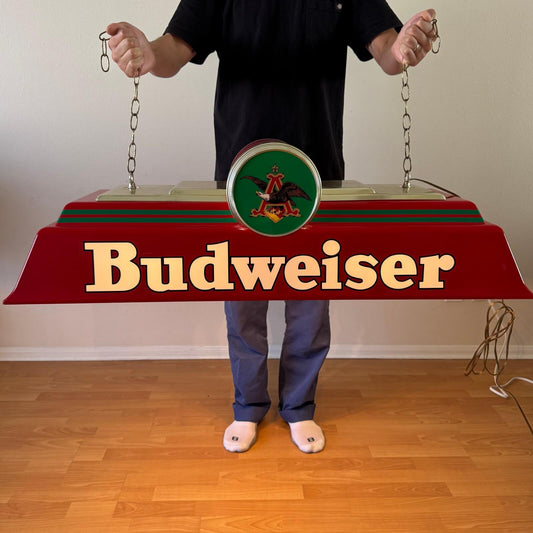 #2127【1990年代】ビンテージ Budweiser（バドワイザー） プールランプ / ビールライト アメリカ