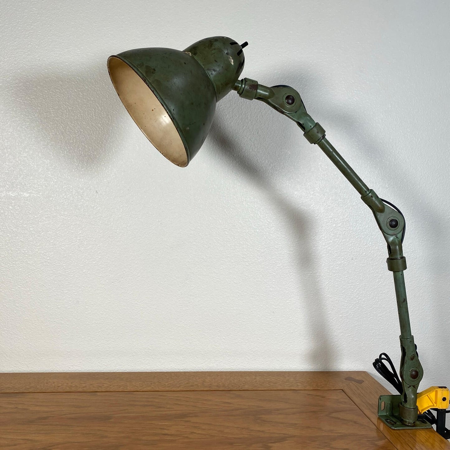 #602 アメリカ ビンテージ FOSTORIA LAMP インダストリアル デスクランプ 工業系 ウォールランプ ライト 照明 1940-60's