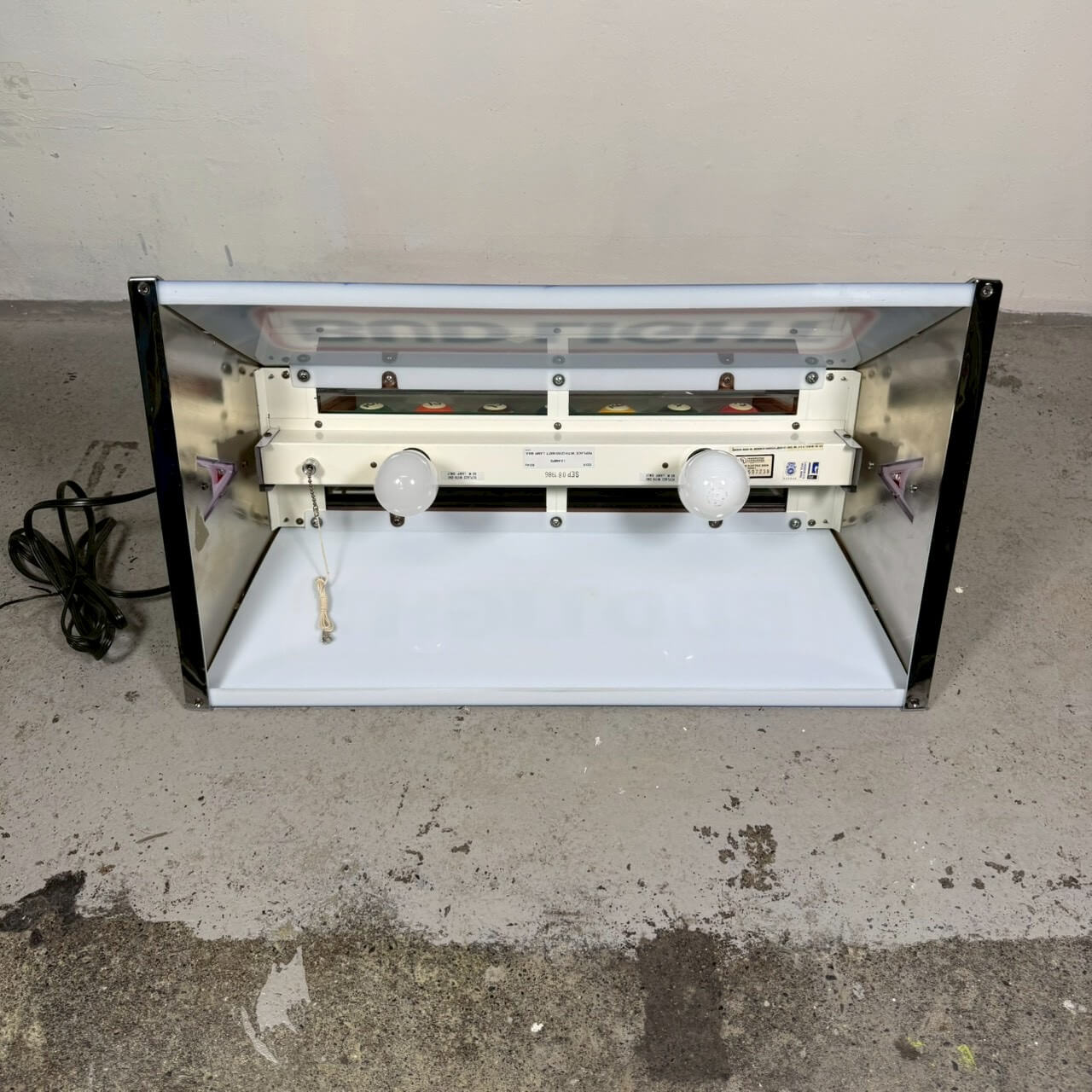 #2129【1986年】ビンテージ Bud Light（バドライト） プールランプ / ビールランプ デッドストック バーライト アメリカ