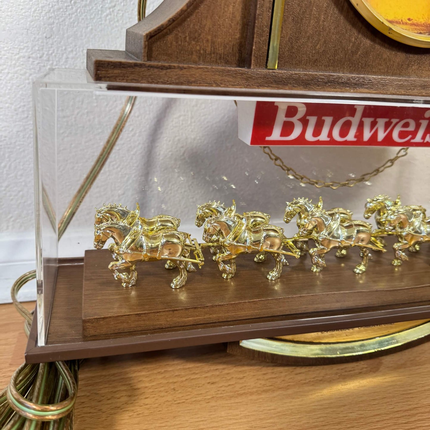 #1925 【1970～1980年代】 ビンテージ Budweiser（バドワイザー） ビールサイン / ライトサイン ディスプレイ アメリカ
