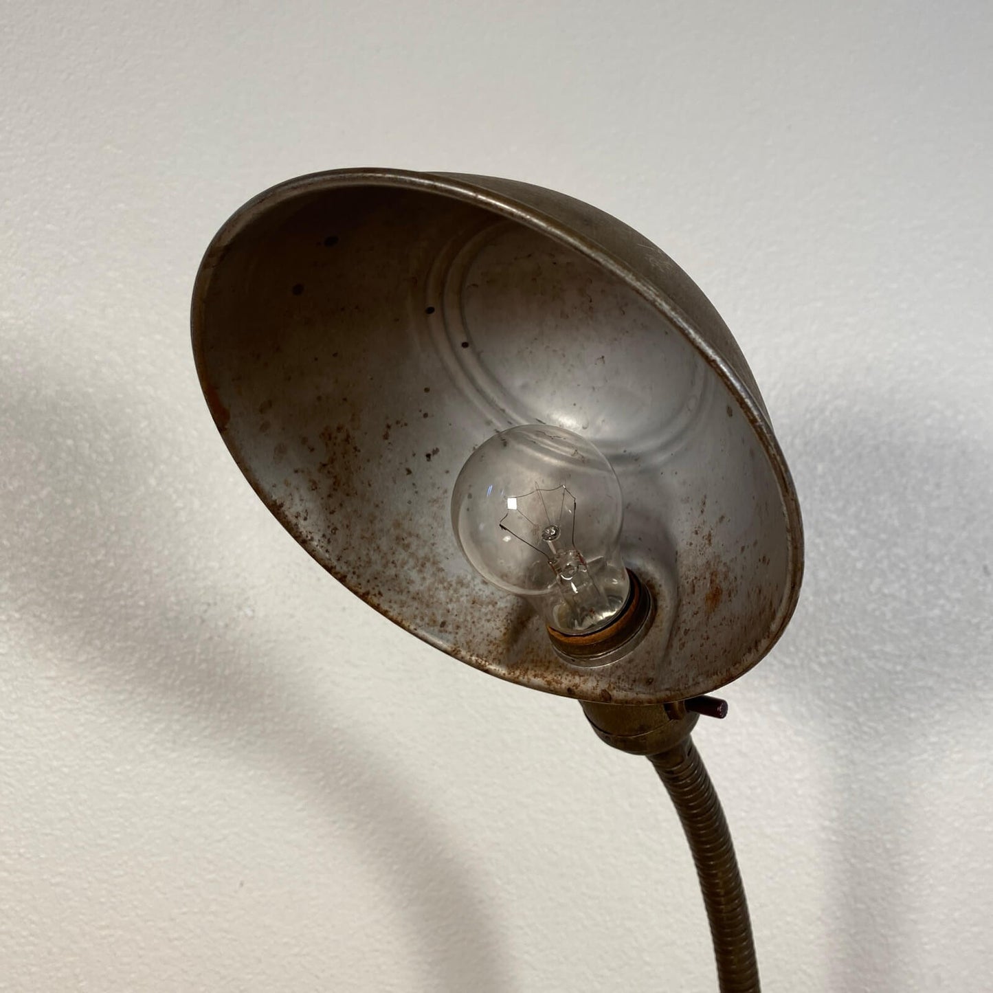 #593【1930-40年代】ビンテージ デスクランプ / 照明 インダストリアル アメリカ