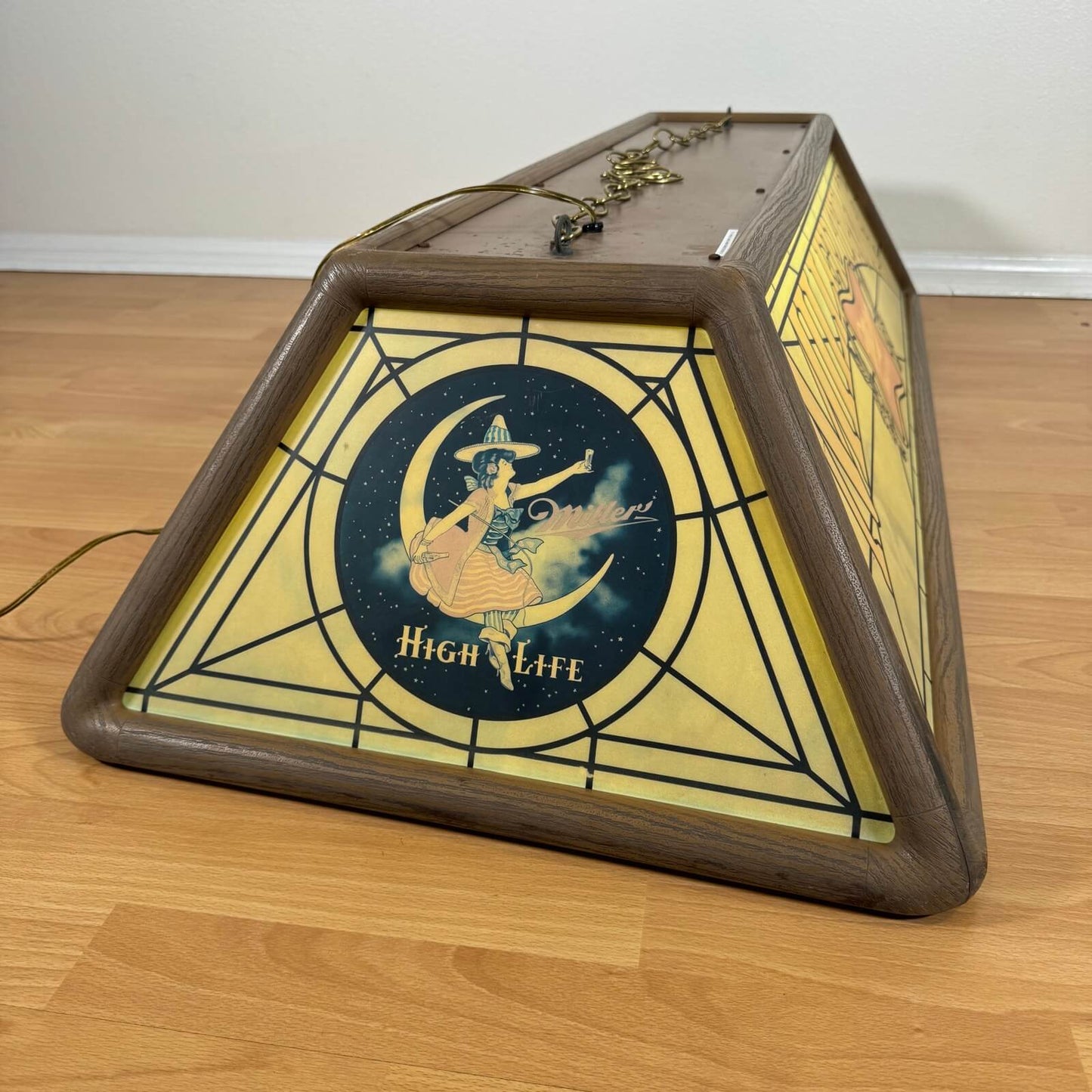 #1302【1980年代】ビンテージ Miller High Life（ミラー ハイライフ） プールランプ / ビールライト アメリカ