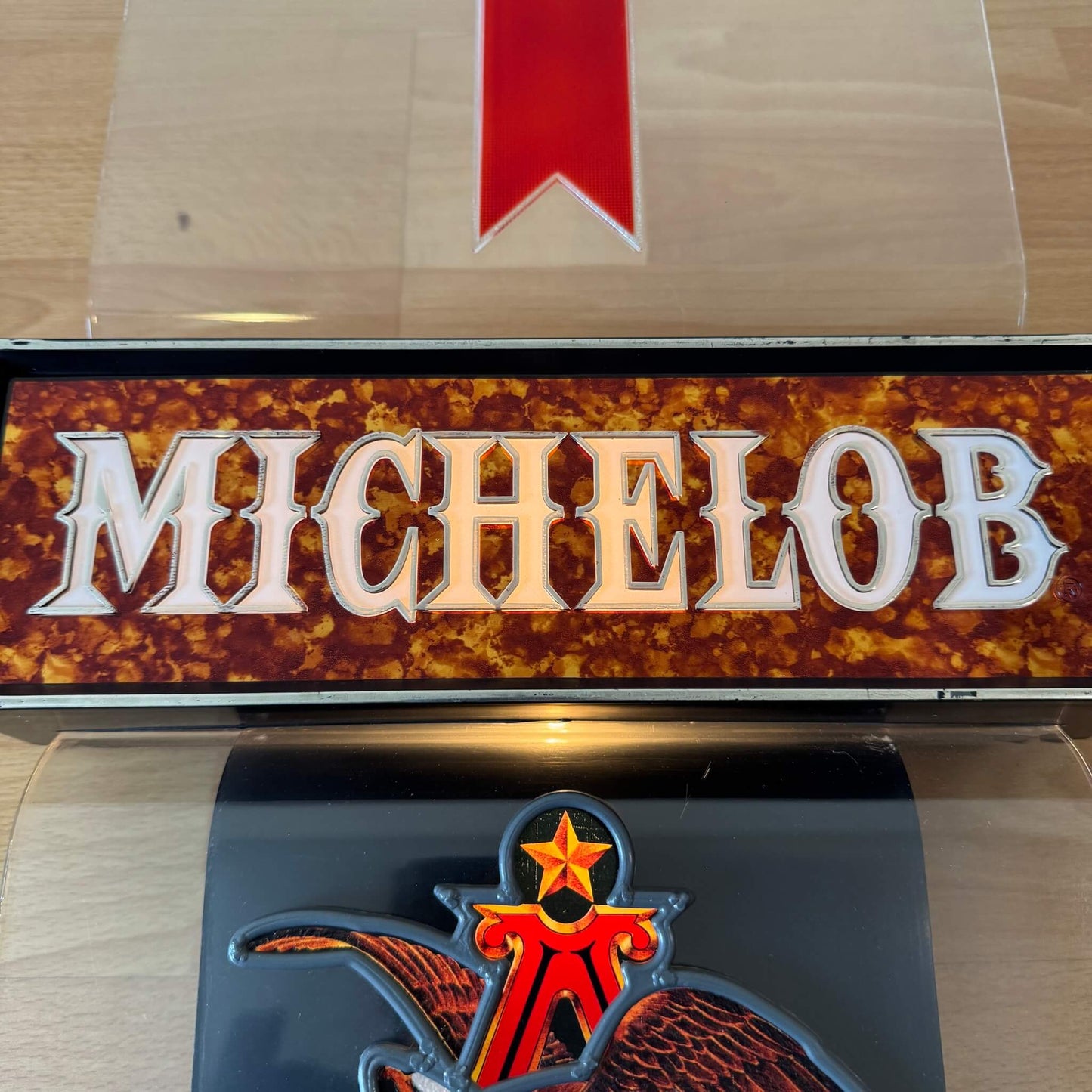 #1848【1980年代】 ビンテージ Michelob（ミケロブ） ビールサイン / ライトサイン 照明 アメリカ