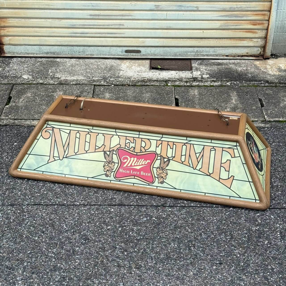 【1980年代】ビンテージ プールランプ アメリカン雑貨 店舗什器 Miller High Life ミラー #2768