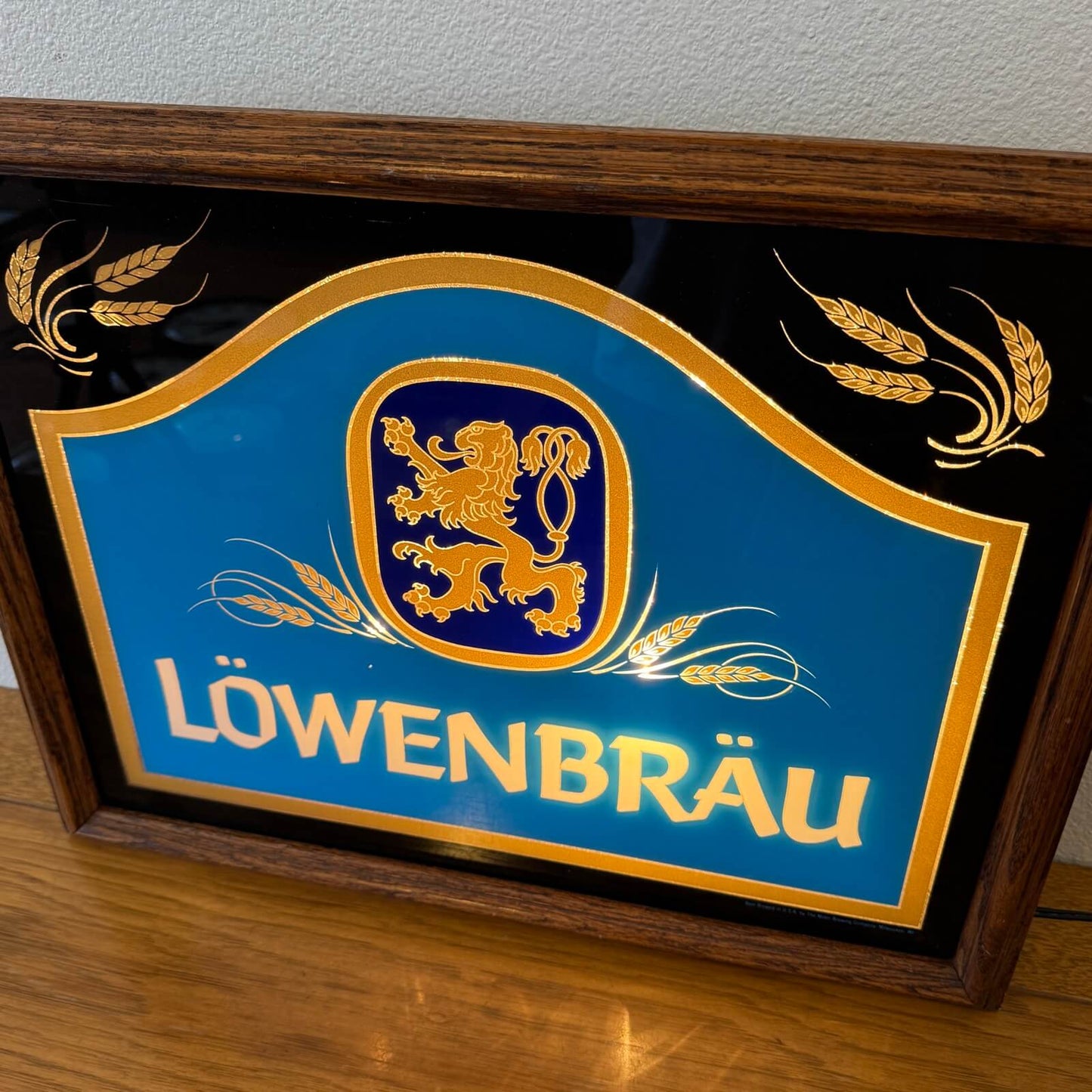 #1967 ビンテージ LOWENBRALI レーベンブロイ ライトアップサイン