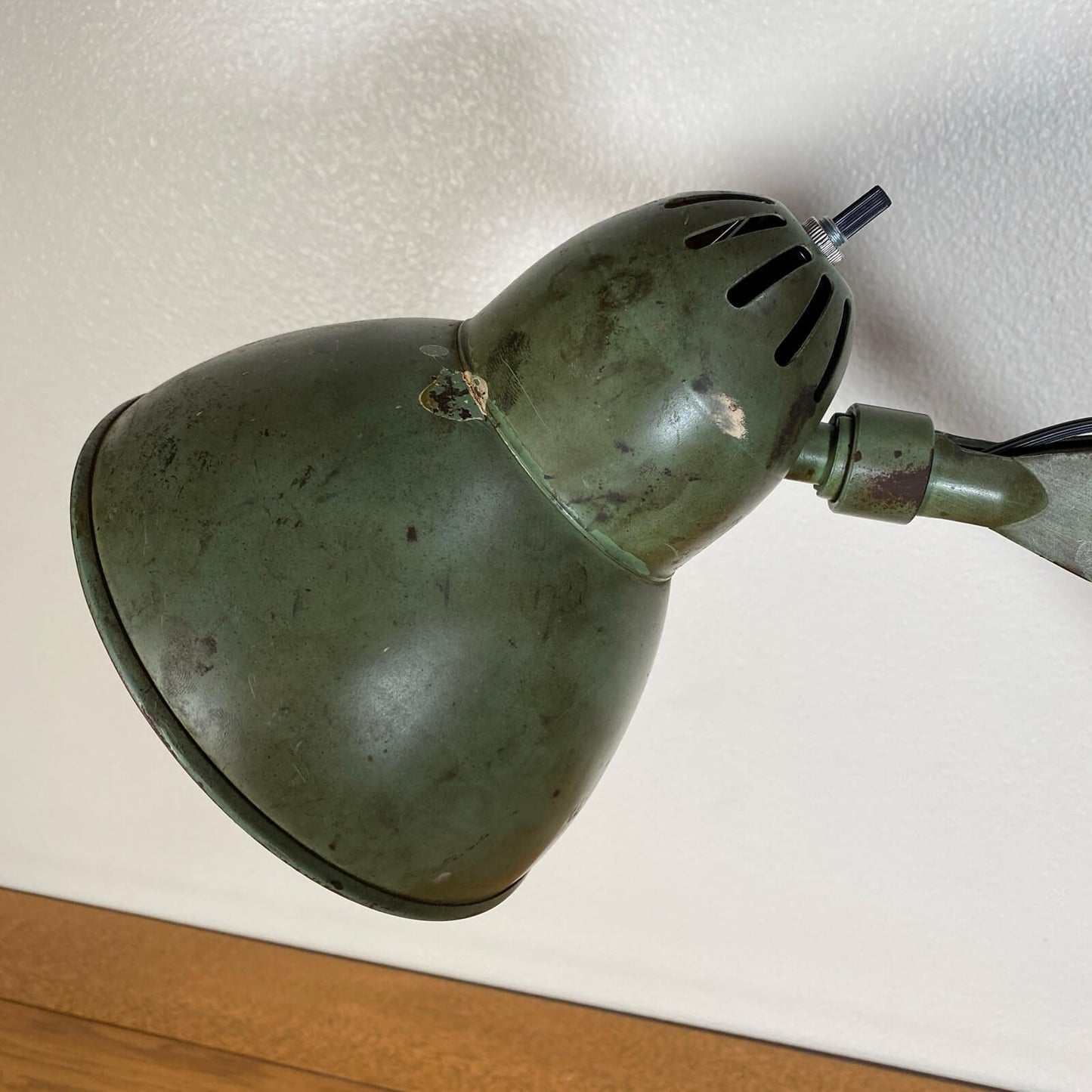 #602 アメリカ ビンテージ FOSTORIA LAMP インダストリアル デスクランプ 工業系 ウォールランプ ライト 照明 1940-60's