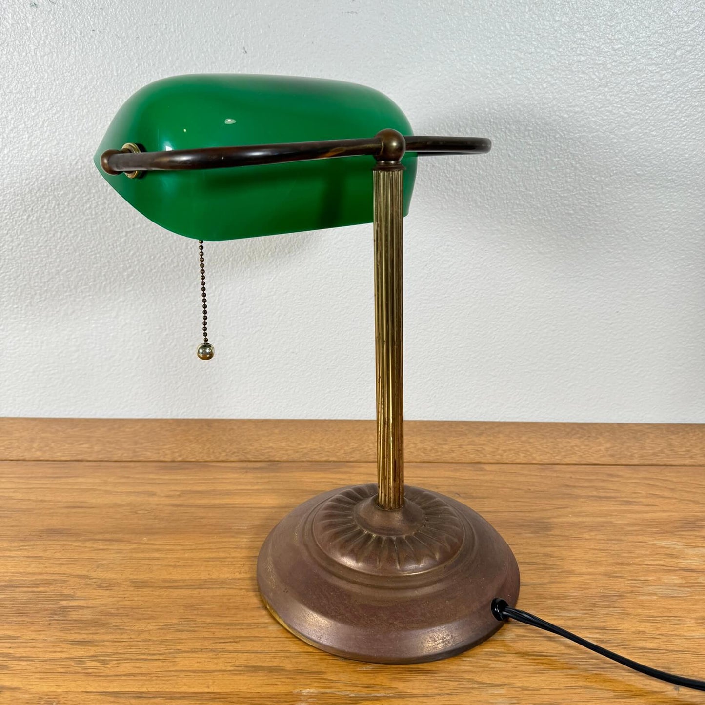 #1449 ビンテージ バンカーズランプ 照明 デスクランプ