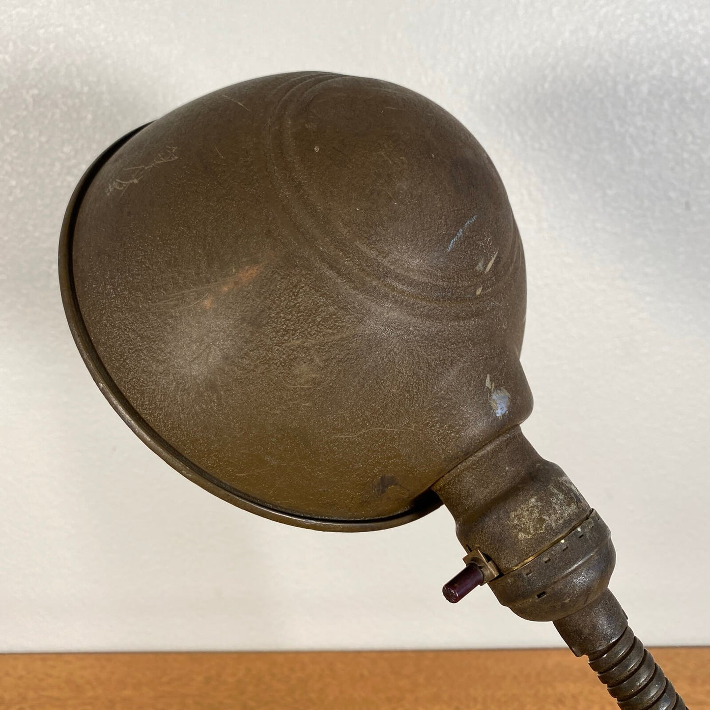 #593【1930-40年代】ビンテージ デスクランプ / 照明 インダストリアル アメリカ