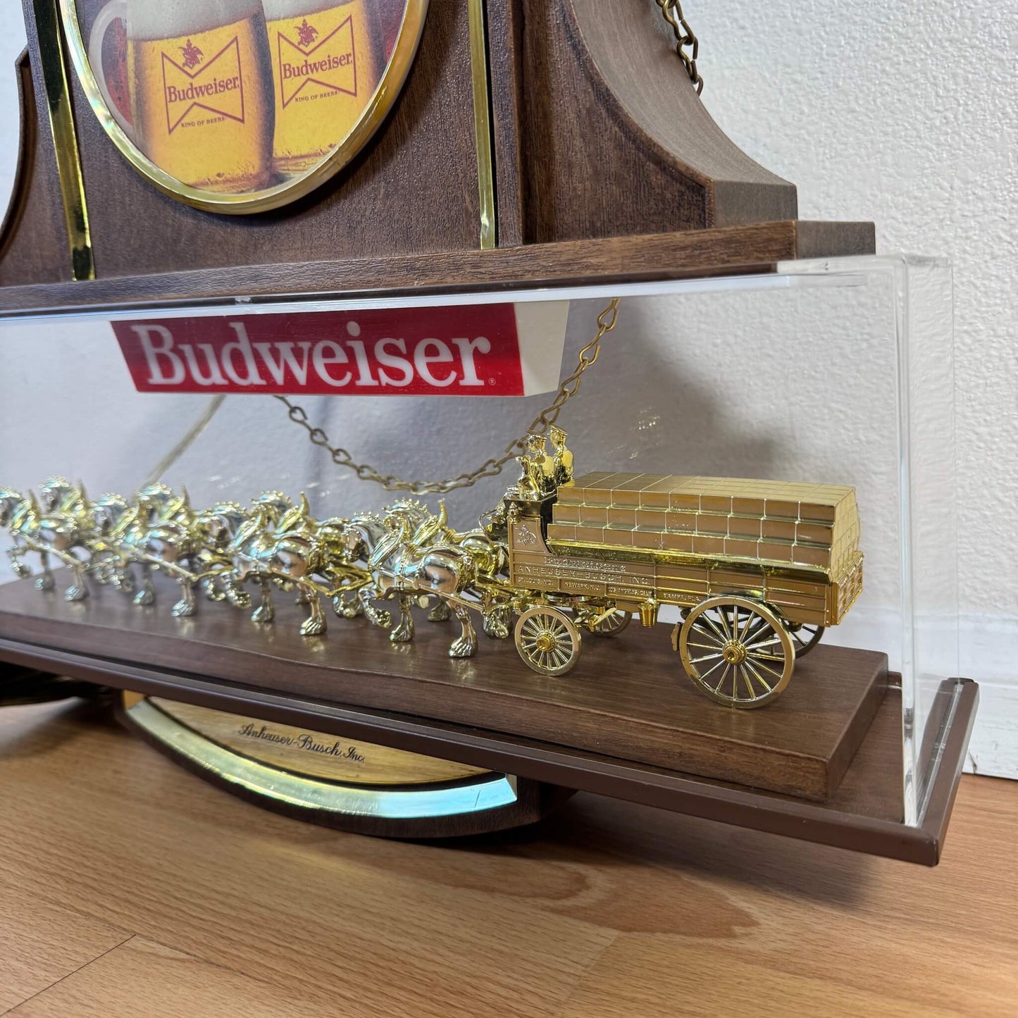 #1925 【1970～1980年代】 ビンテージ Budweiser（バドワイザー） ビールサイン / ライトサイン ディスプレイ アメリカ