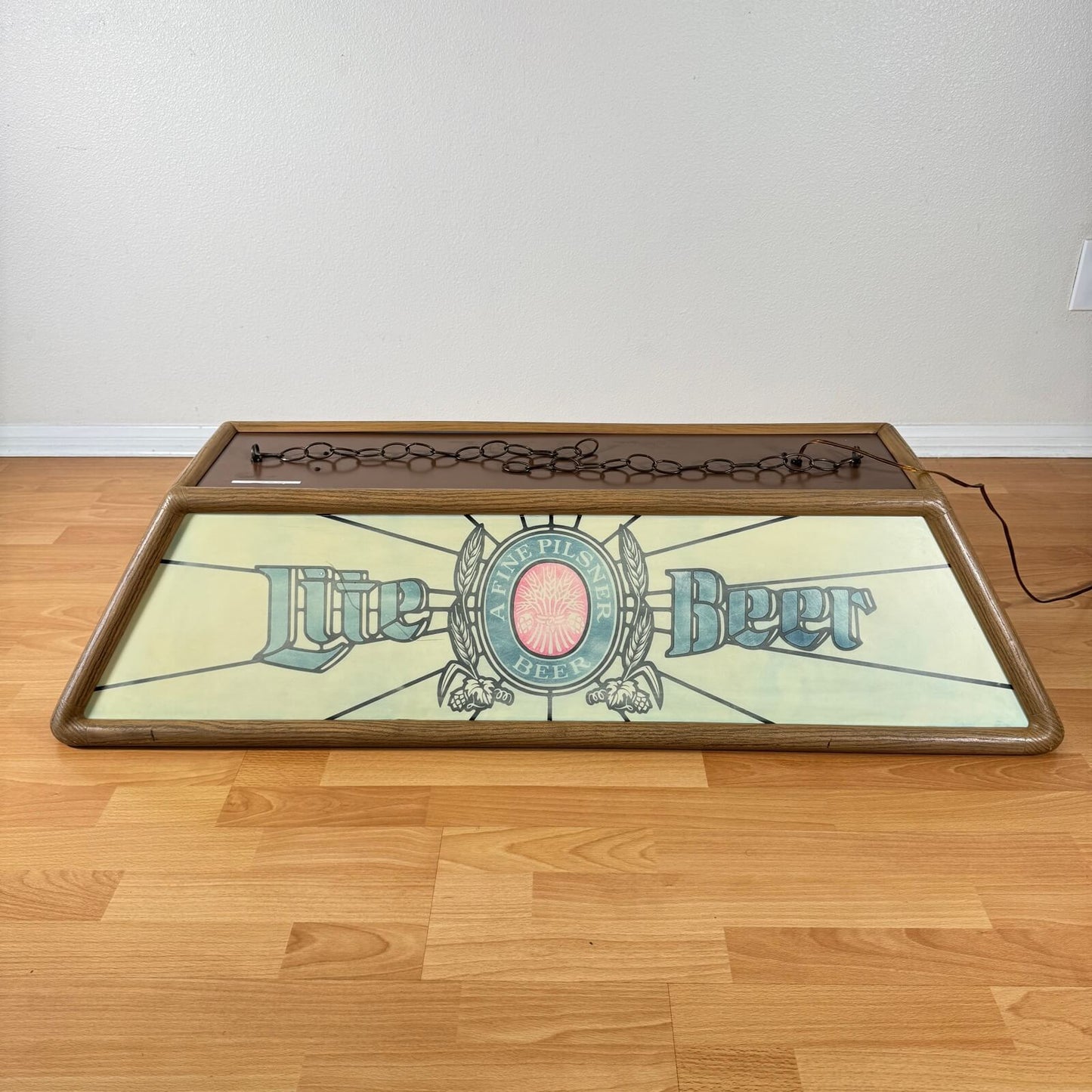 #2126【1986年製】ビンテージ Miller Lite（ミラーライト） プールランプ / ビールライト アメリカ