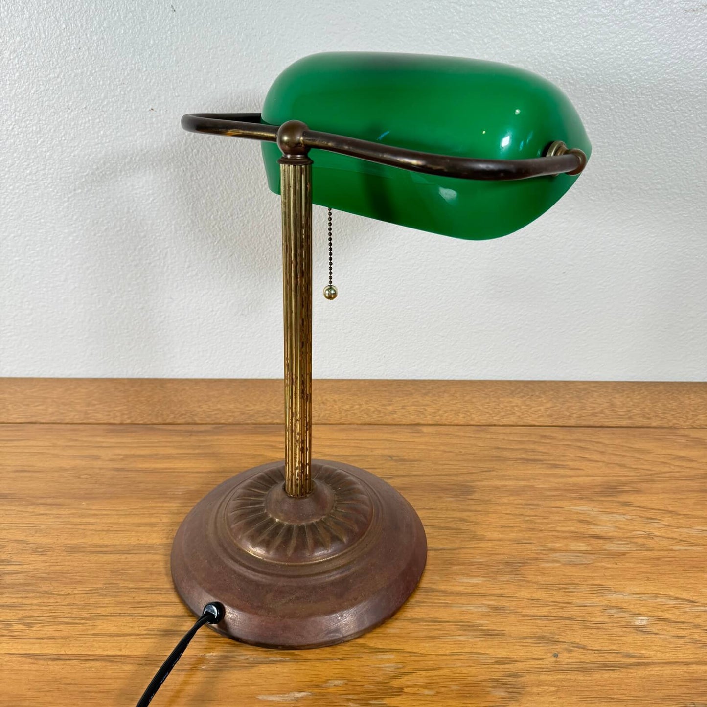 #1449 ビンテージ バンカーズランプ 照明 デスクランプ