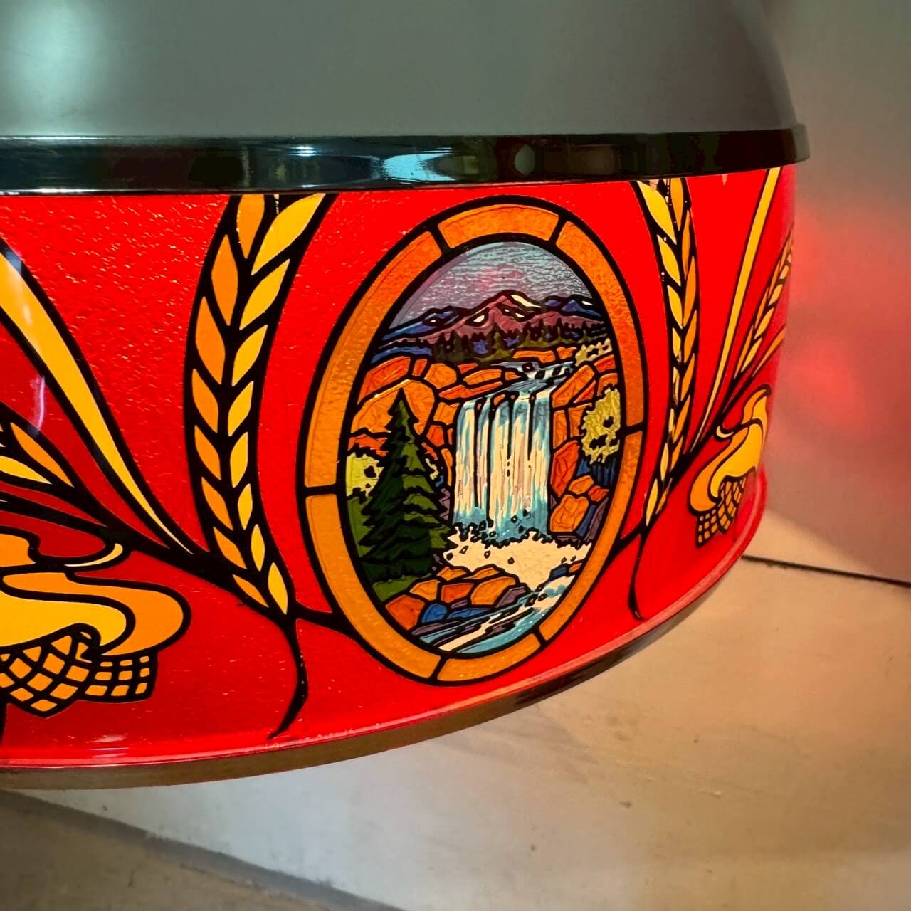 #2372【1980年】ビンテージ Coors（クアーズ） プールランプ / バーランプ デッドストック ダブルシェード アメリカ