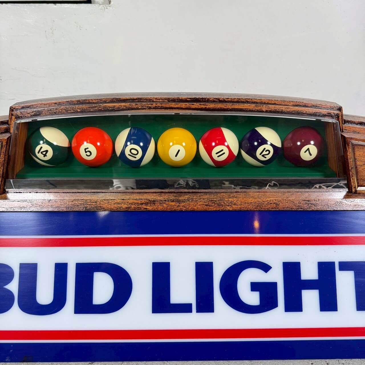 【1986年】ビンテージ Bud Light プールランプ バドライト 吊り下げ照明 バーライト #2381