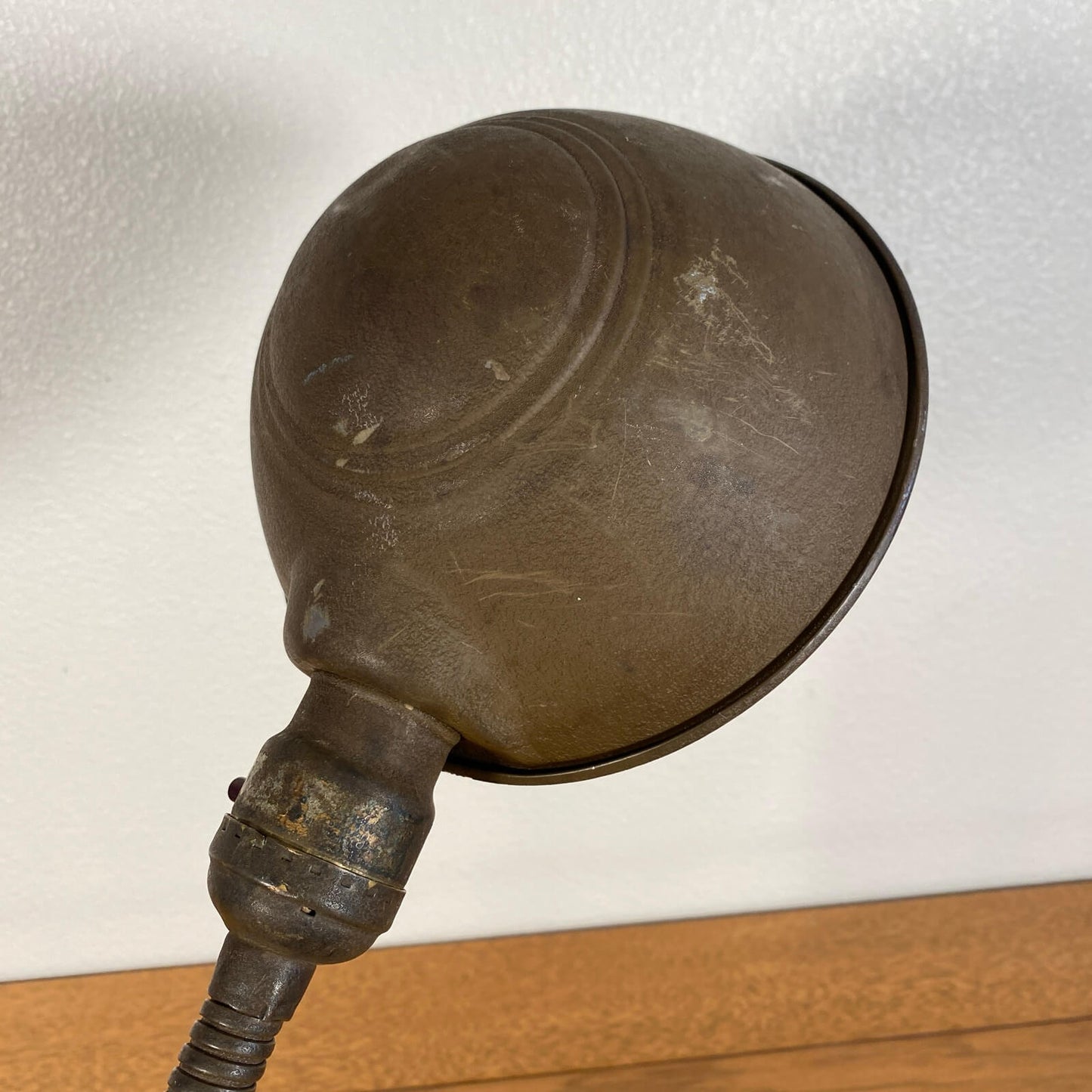 #593【1930-40年代】ビンテージ デスクランプ / 照明 インダストリアル アメリカ