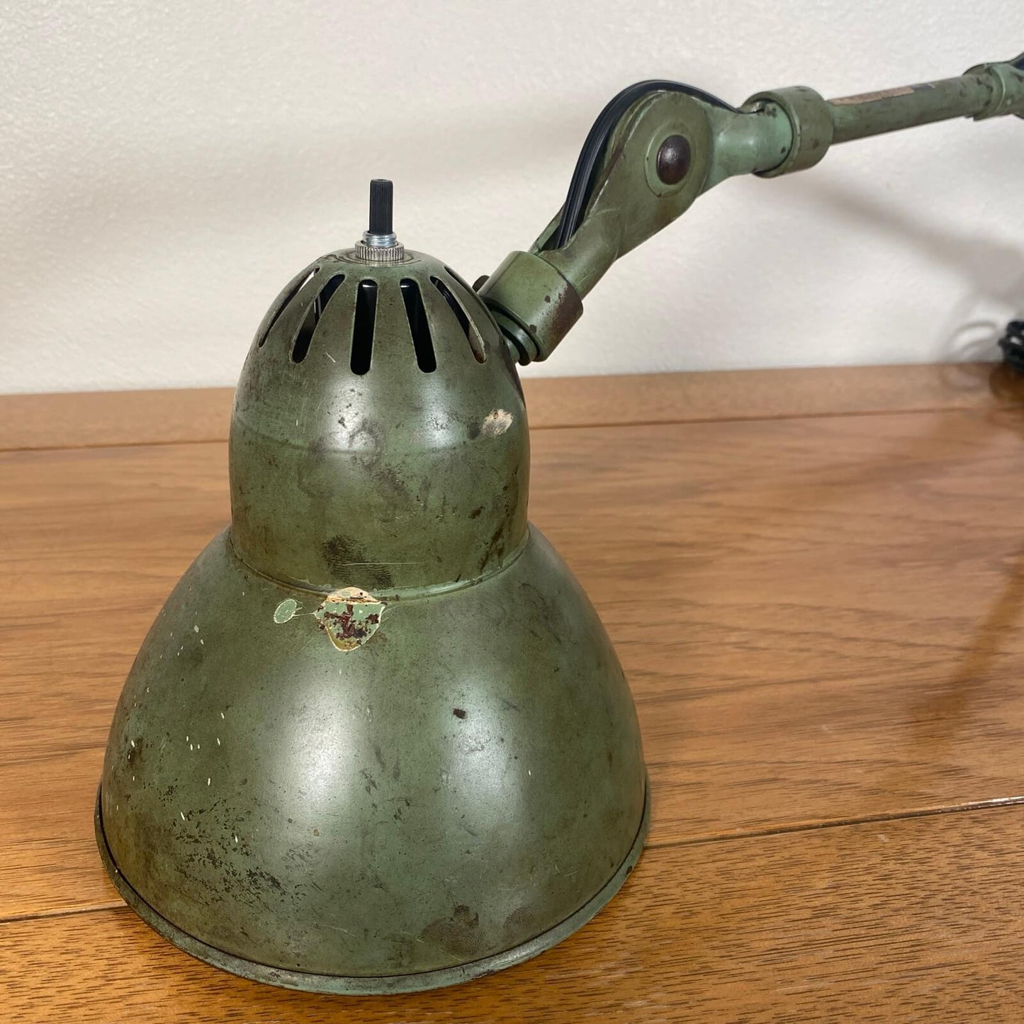 #602 アメリカ ビンテージ FOSTORIA LAMP インダストリアル デスクランプ 工業系 ウォールランプ ライト 照明 1940-60's