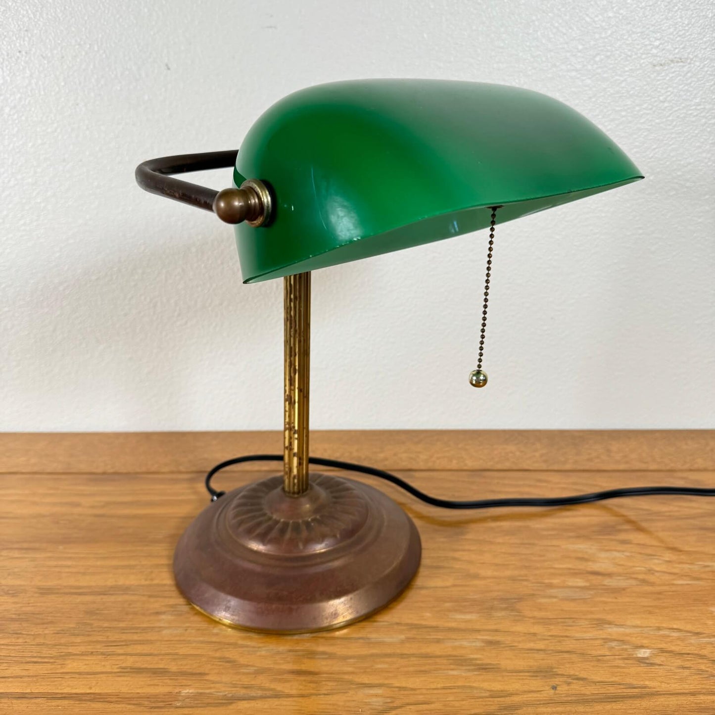 #1449 ビンテージ バンカーズランプ 照明 デスクランプ